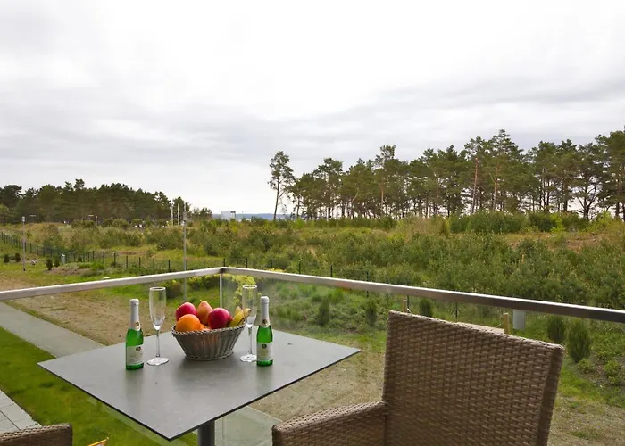 Dünenresidenz Prora - Appartement mit Meerblick, 2 Schlafzimmern und Balkon NP113